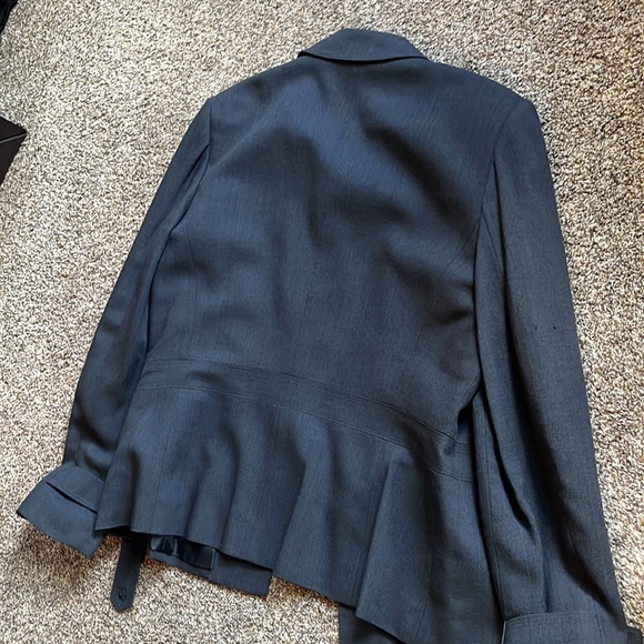 Anne Klein suit blazer dark gray sz 14 - Picture 10 of 10